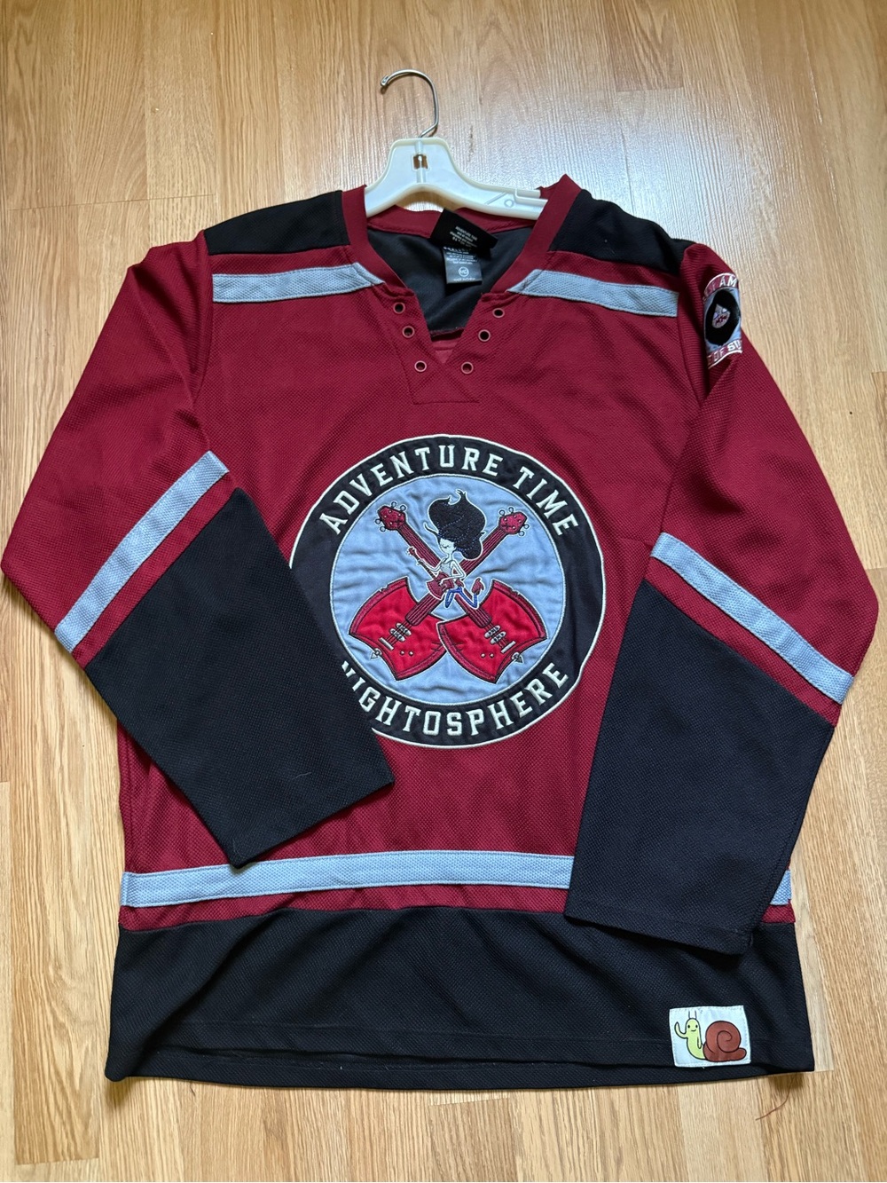 Adventure Time Marceline Hockey Jersey Adult medium Cartoon Network E3